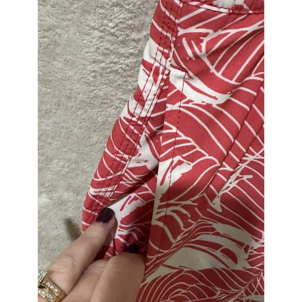 Vineyard Vines Swim Trunks‎ Shorts Mens XL Mesh Lined Sail Boats Pockets Pink